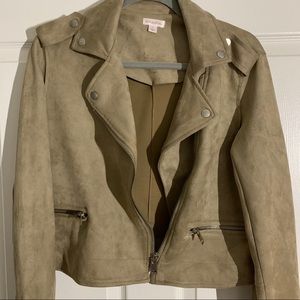 Suede jacket